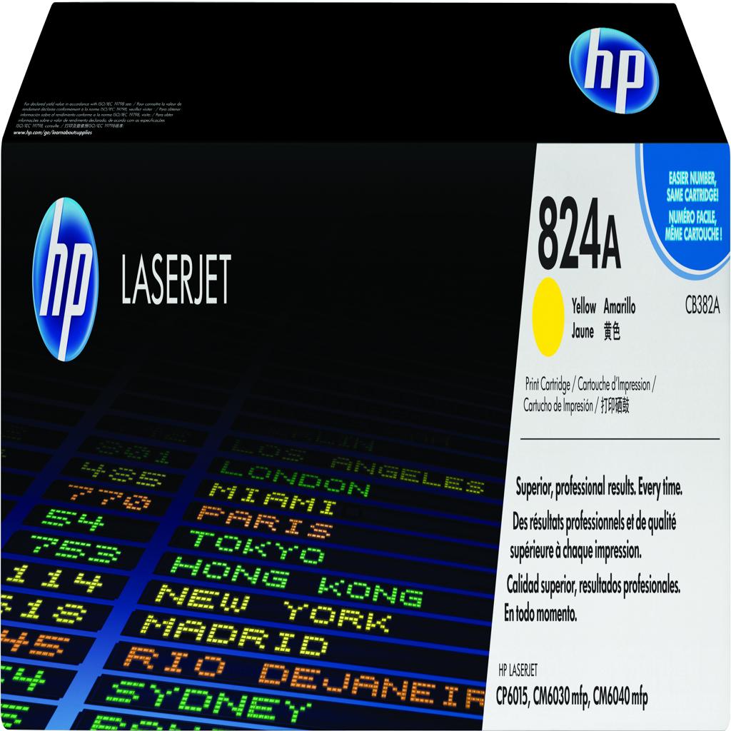 HP Laserjet Color CP6015, CM6030/6040 Toner Amarillo-DESCATALOGADO