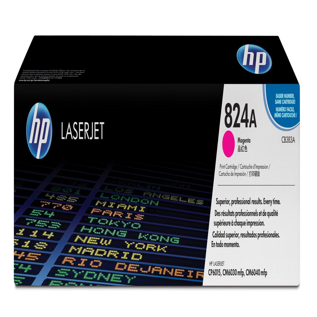 [12374] [CB383A] HP Laserjet Color CP6015, CM6030/6040 Toner Magenta-DESCATALOGADO