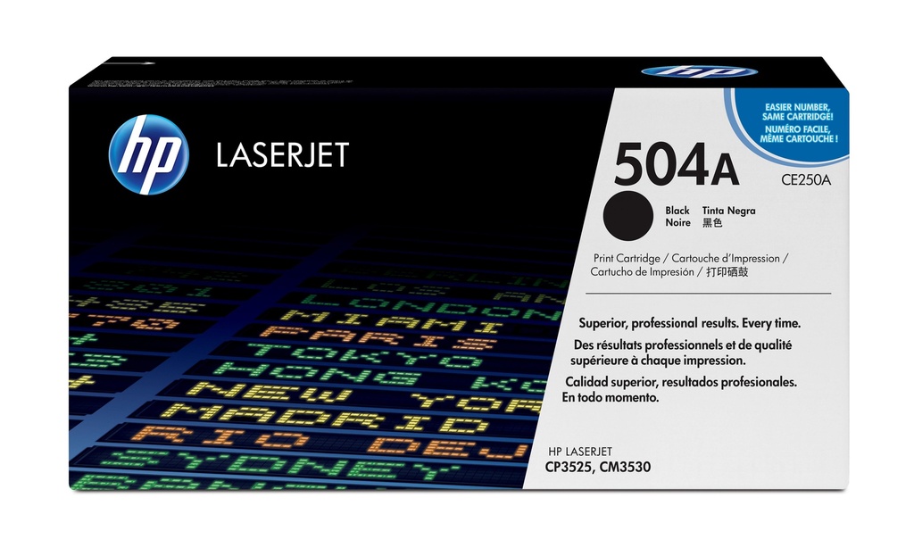 [12380] [CE250A] HP Laserjet CP3525 Toner Negro (5.000 paginas)