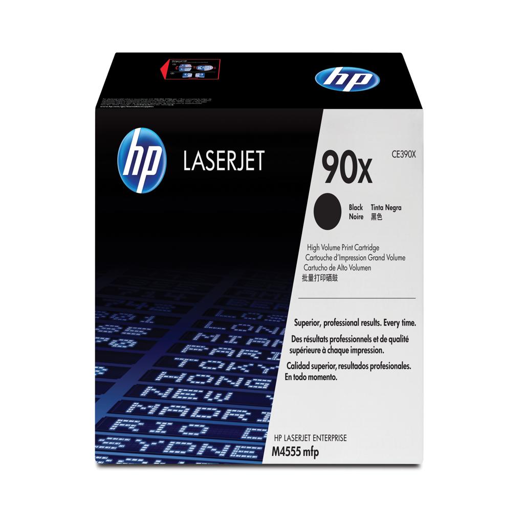 [13735] [CE390X] HP Laserjet M4555mfp Toner Negro 90X