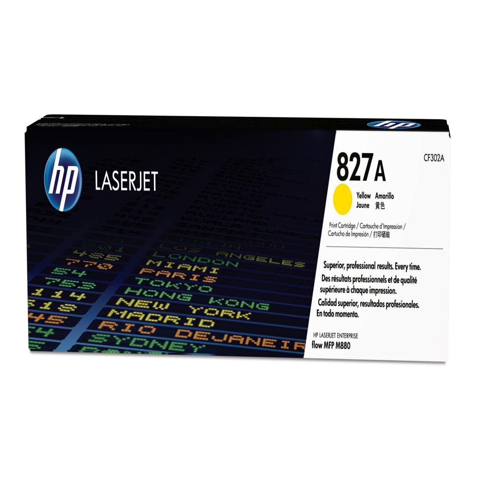 [30924] [CF302A] HP LaserJet MFP M880 nº827A Toner Amarillo 32.000 paginas