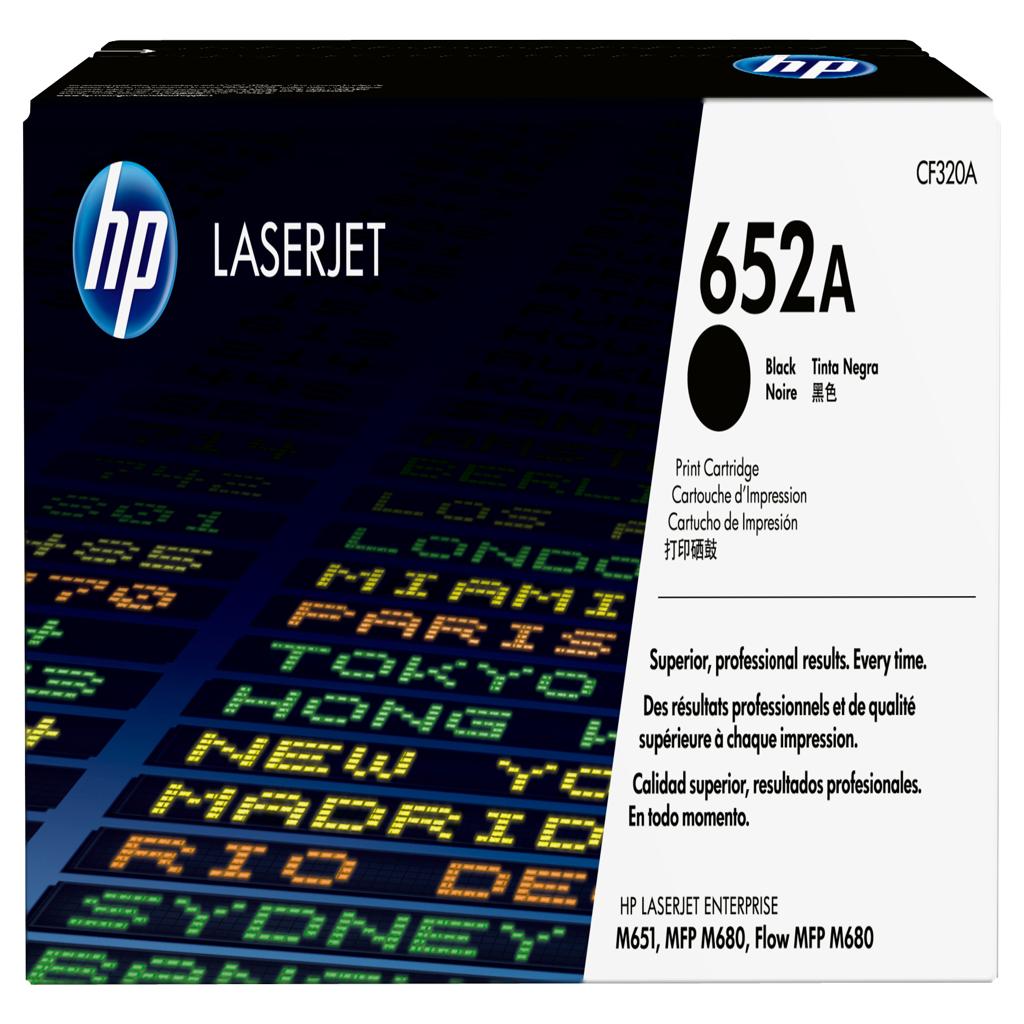 [20003] [CF320A] HP LaserJet Enterprise Flow MFP M680f 652A Toner Negro