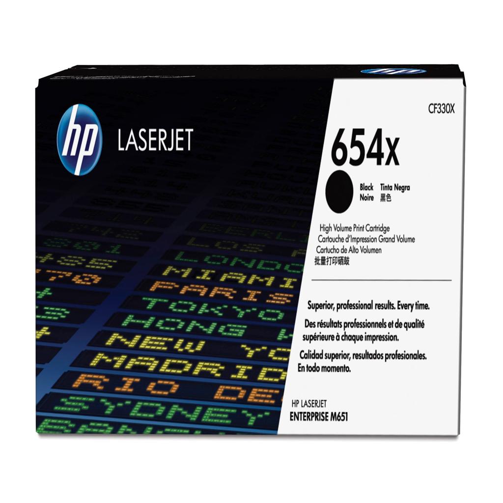 [20002] [CF330X] HP LaserJet 654X Toner Negro Alta capacidad