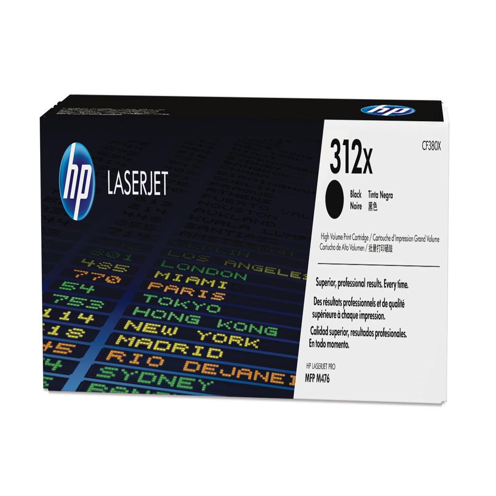 [18988] [CF380X] HP TONER LaserJet Pro MFP M476 Negro.Nº312X 4.400 paginas