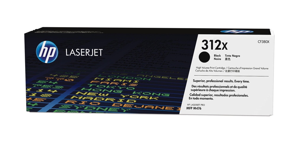 [18988] [CF380X] HP TONER LaserJet Pro MFP M476 Negro.Nº312X 4.400 paginas