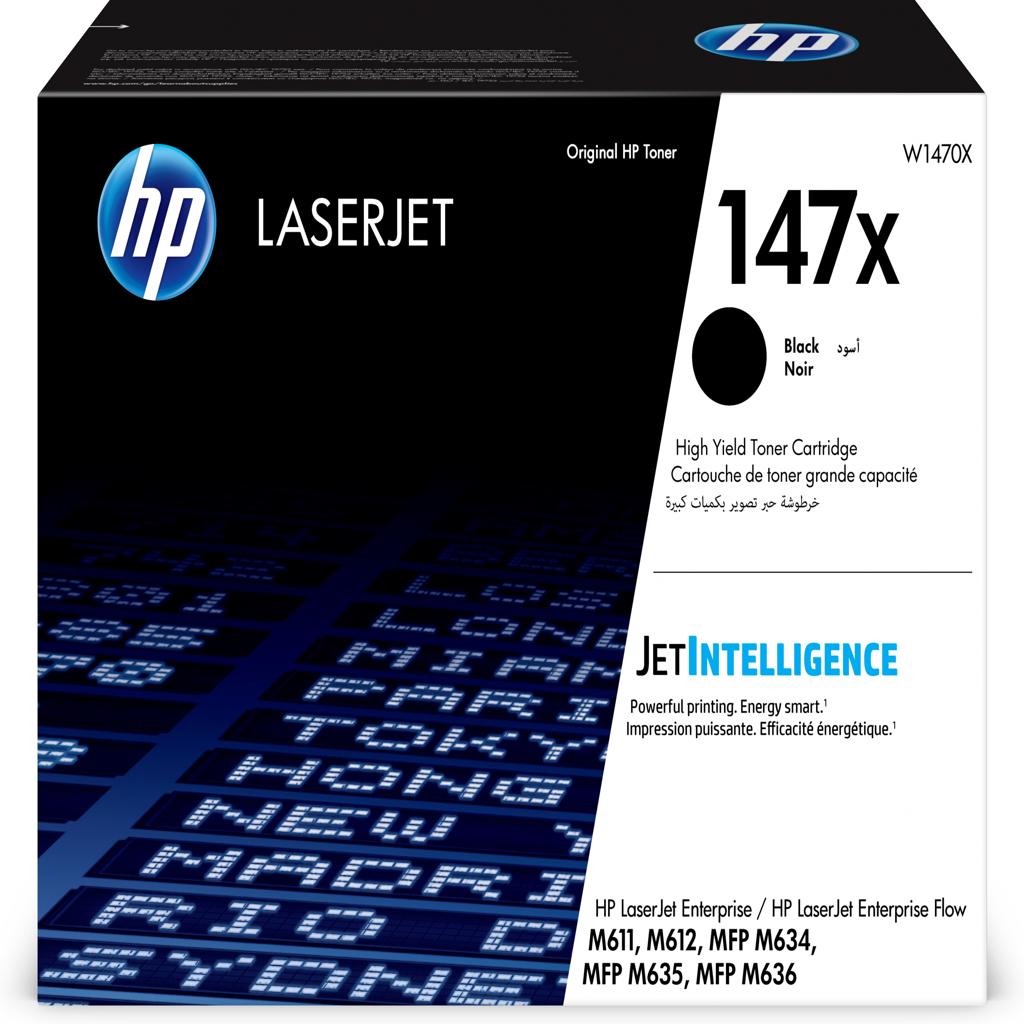 [40617] [W1470X] HP LaserJet M611,M612 Toner Negro 147X