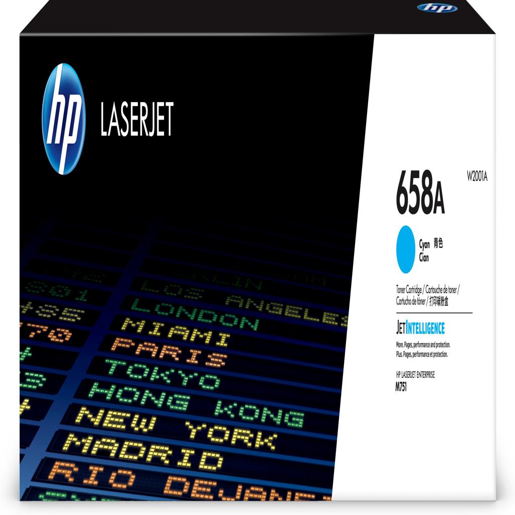 [32999] [W2001A] HP LaserJet Enterprise M751 Toner Cian 658A