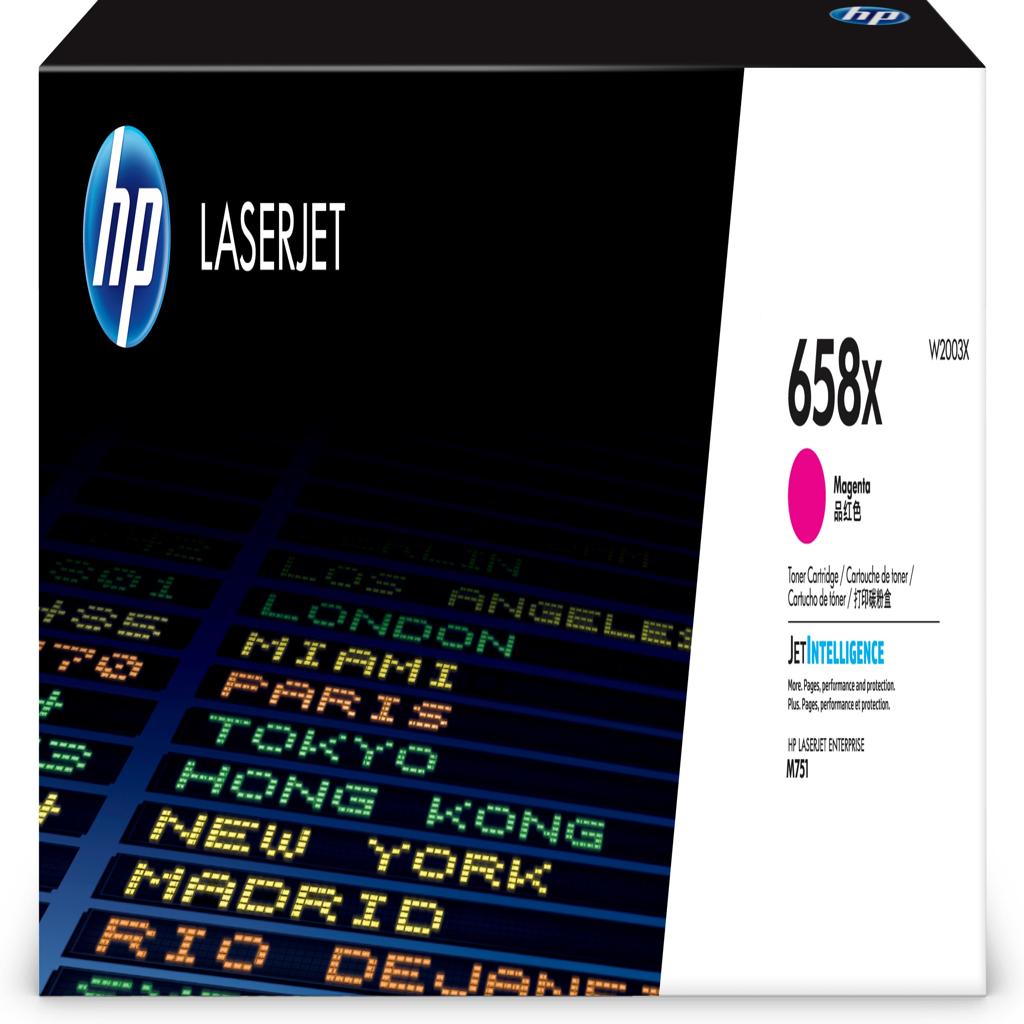 HP LaserJet Enterprise M751 Toner Magenta Alta 658X