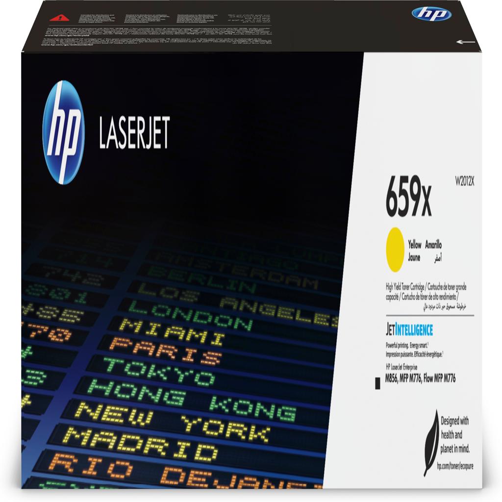 HP Color Laserjet M856 Toner Amarillo 659X