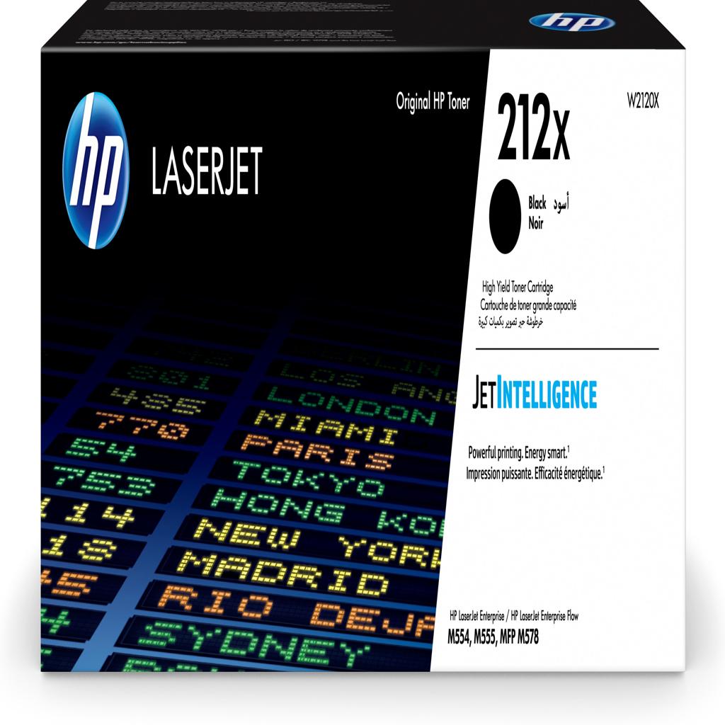 [41898] [W2120X] HP Toner LaserJet 212X M578 M555 Negro Alta 13000 paginas