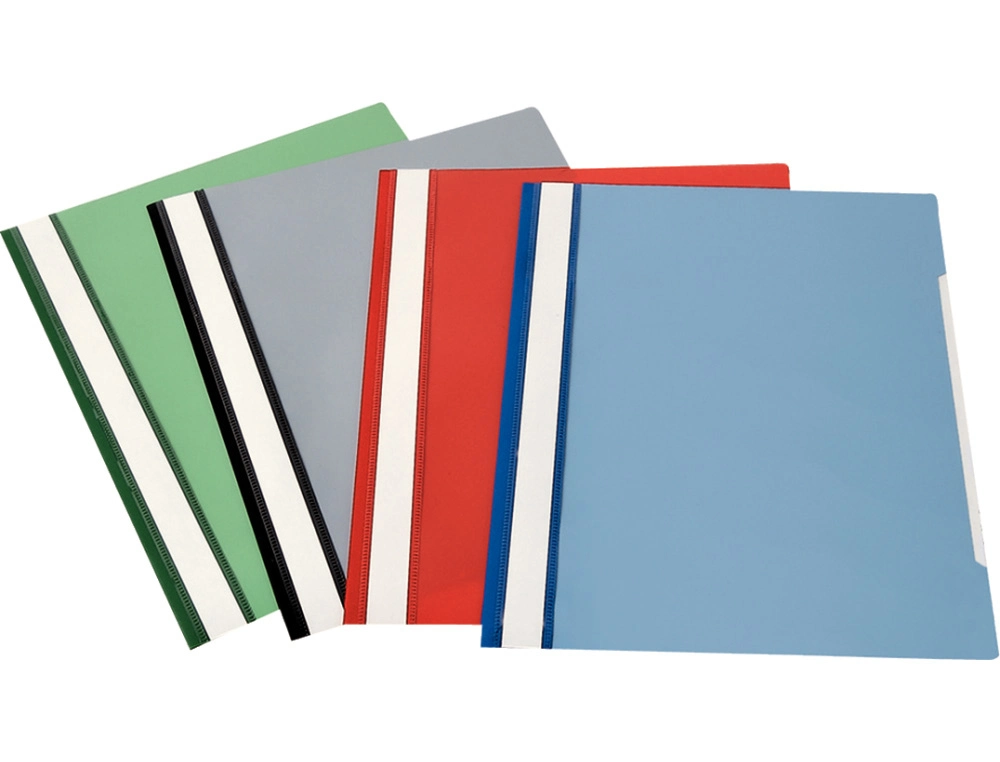 [241143] Carpeta dossier fastener plastico esselte 126 din a4 azul caja de 50 unidades