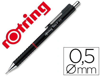 [91025] Portaminas rotring tikky 0,5 mm negro