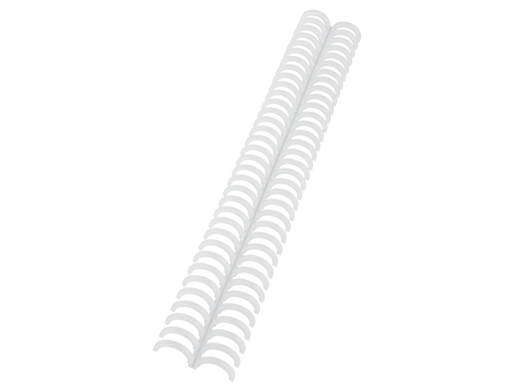[242780] Canutillo gbc ibiclick plastico translucido 16 mm caja de 50 unidades