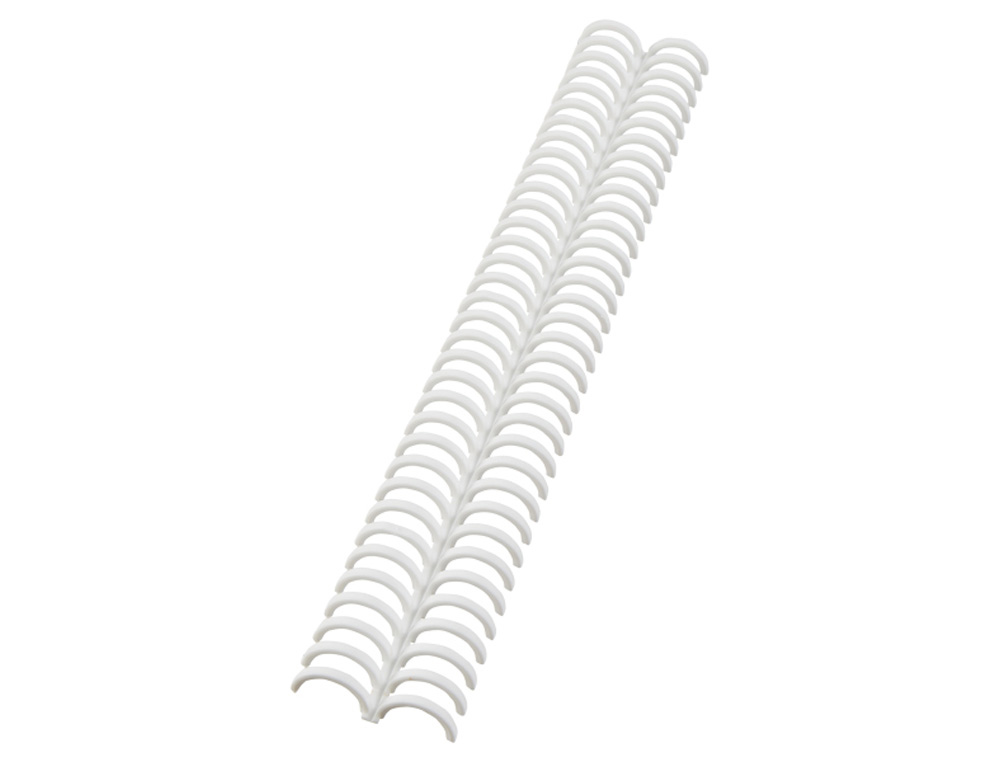 [242779] Canutillo gbc ibiclick plastico blanco 16 mm caja de 50 unidades