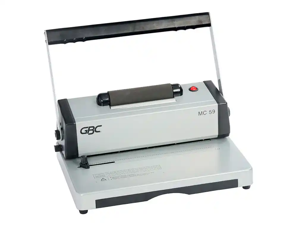 [171986] Encuadernadora para espiral gbc multibind mc59 perfora 20 hojas tamaño a4 encuaderna 450 hojas
