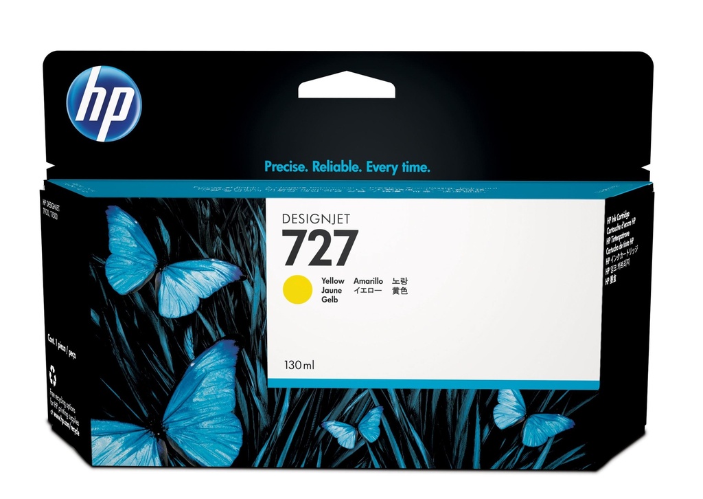 [17948] [B3P21A] HP Designjet T920/T1500 Nº727 Cartucho Amarillo Alta