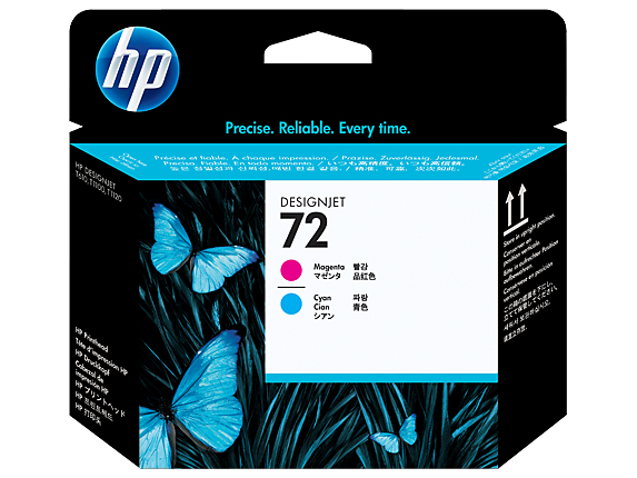 [11401] [C9383A] HP Designjet T610/1100 Cabezal Magenta y Cian nº72