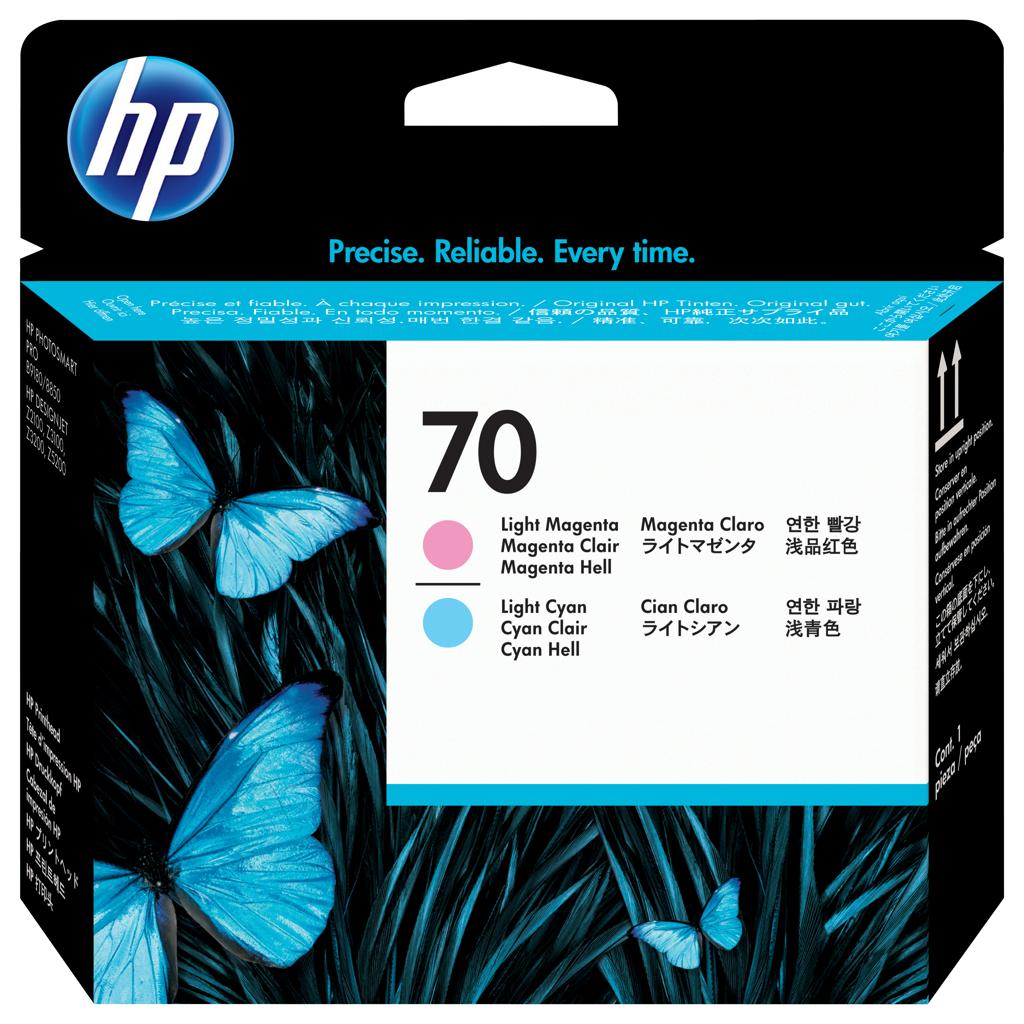 [8974] [C9405A] HP Photosmart Pro B9180 Nº70 Cabezal de impresion Magenta claro y Cian claro
