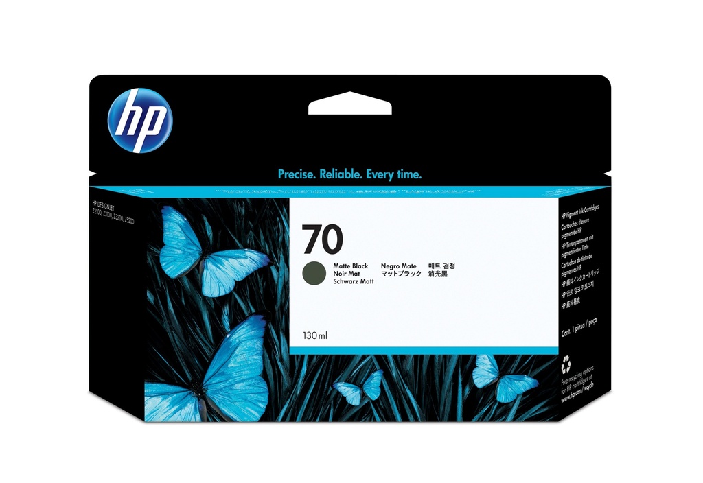 [9764] [C9448A] HP Designjet Z2100/Z3100 Nº70 Cartucho Negro Mate