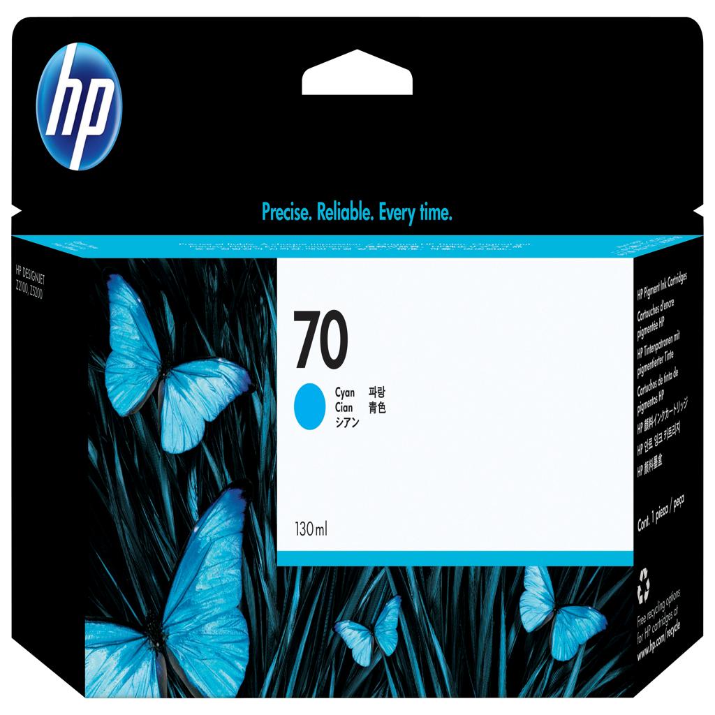 [24595] [C9452A] HP Designjet Z2100/Z3100 Nº70 Cartucho Cian