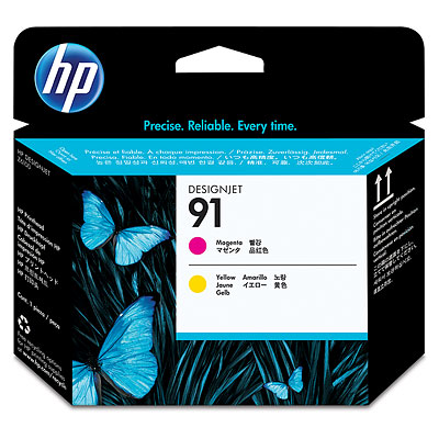 [11343] [C9461A] HP Designjet Z6100 cabezal de impresion Magenta y Amarillo nº91 DESC