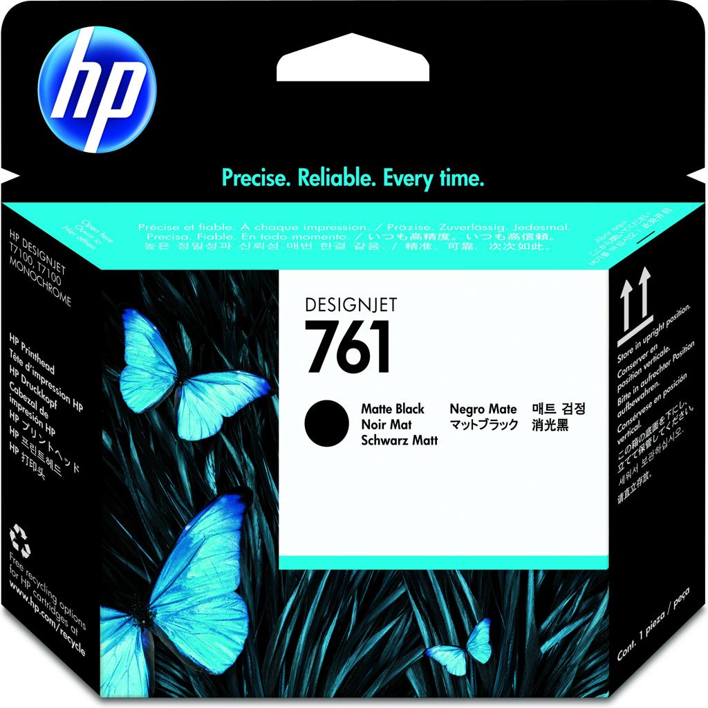 [13702] [CH648A] HP Designjet T7100 Cabezal Negro/Negro Mate nº761