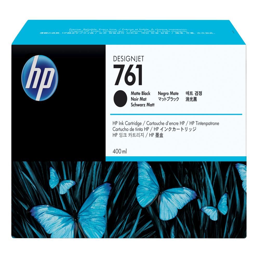 HP Designjet T7100 Cartucho Negro Mate nº761 400ml