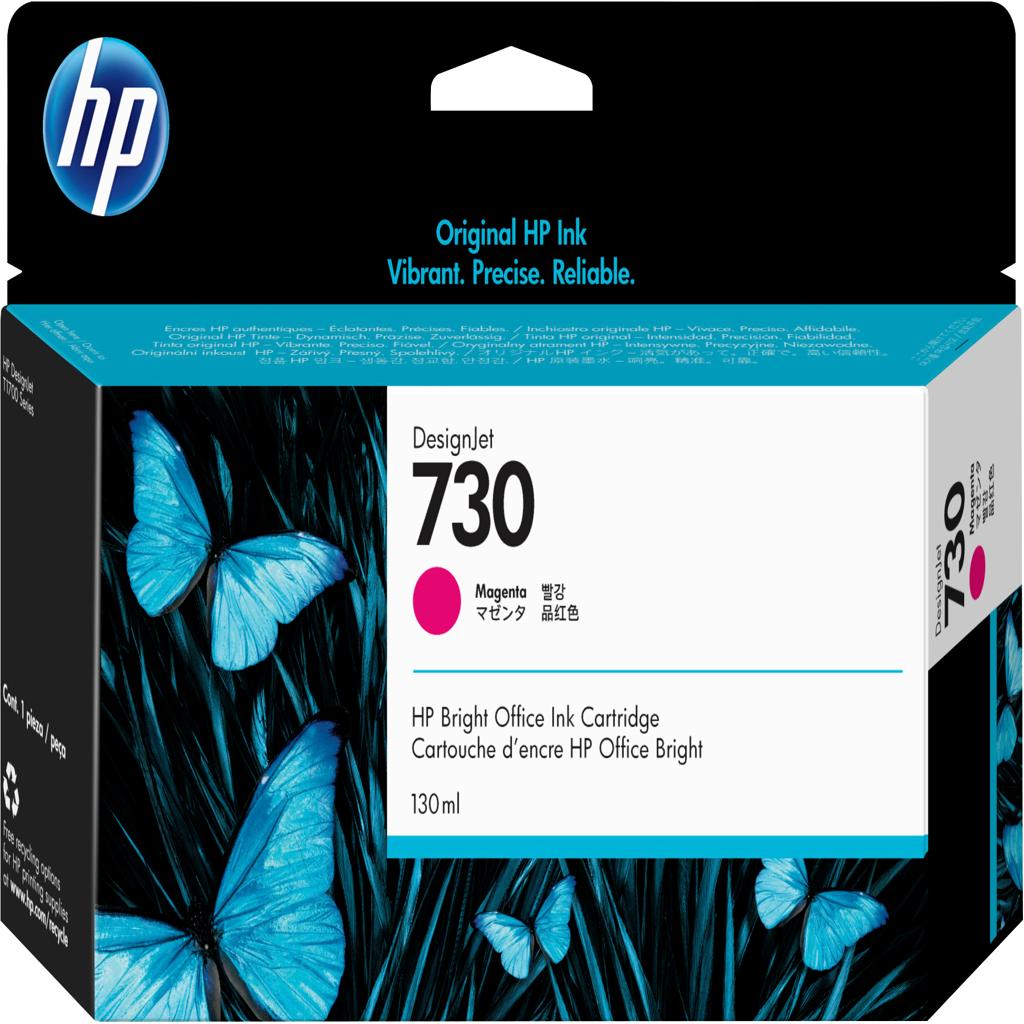 HP nº730 130-ml Magenta Ink Cartridge