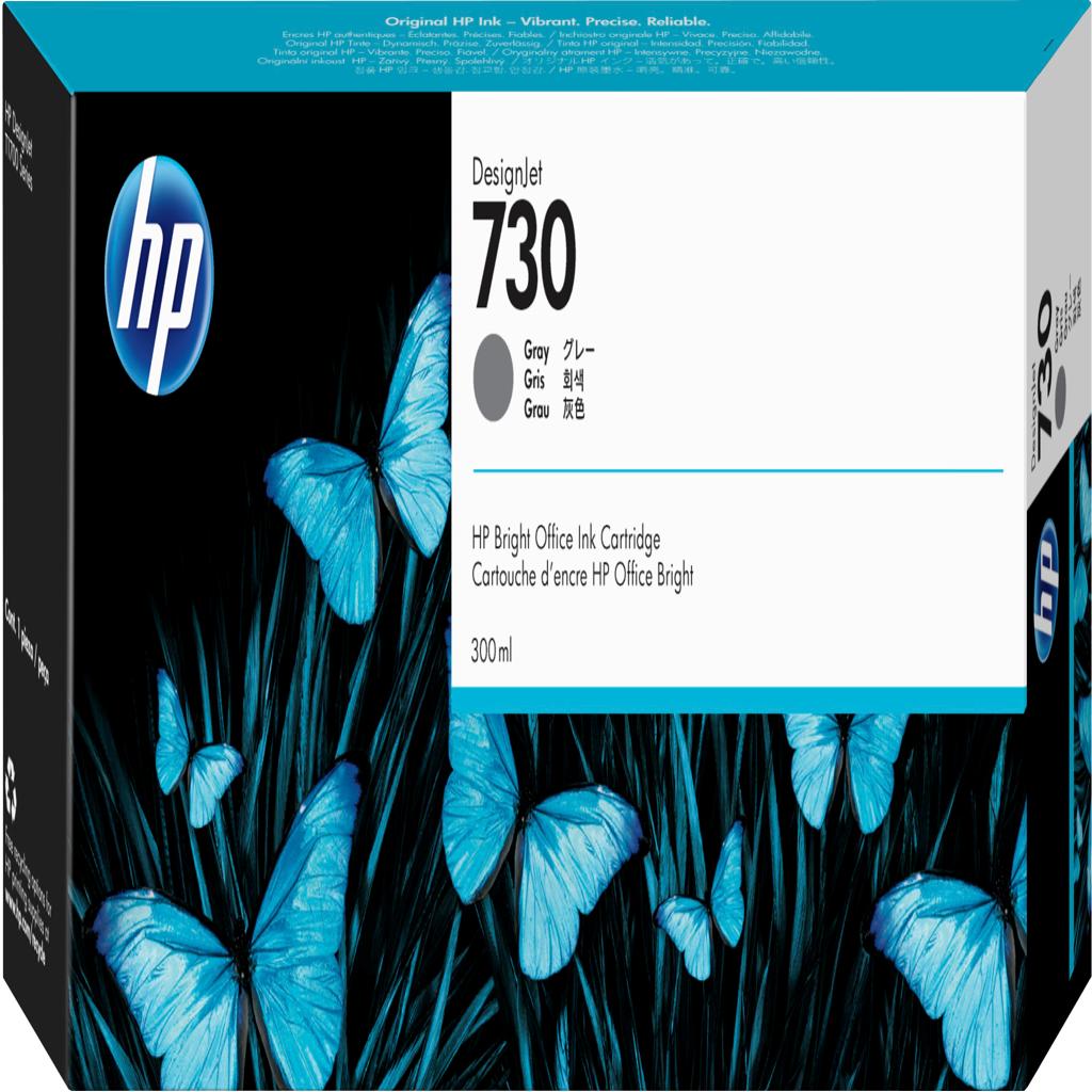 HP nº730 300-ml Gray Ink Cartridge