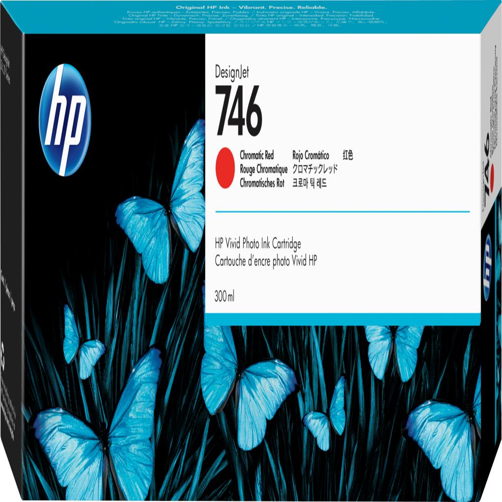 HP nº746 300-ml Chromatic Red Ink Cartridge