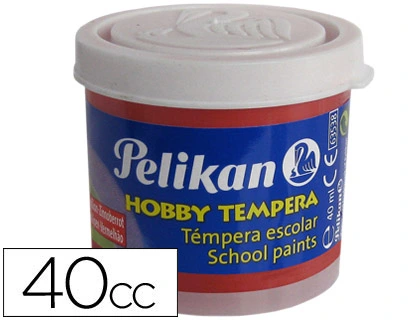 [7897] Tempera hobby 40 cc bermellon -n.58