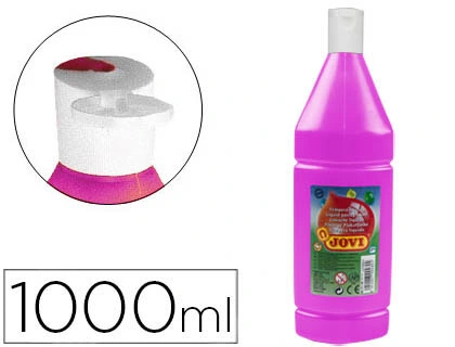 [57426] Tempera liquida jovi escolar 1000 ml magenta