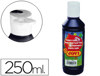 [51931] Tempera liquida jovi escolar 250 ml negro