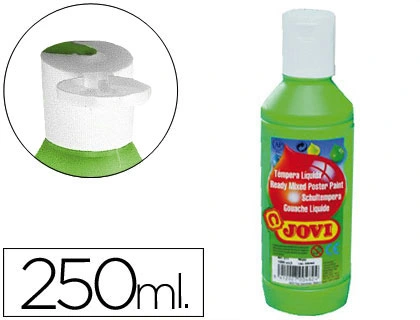 [51926] Tempera liquida jovi escolar 250 ml verde medio