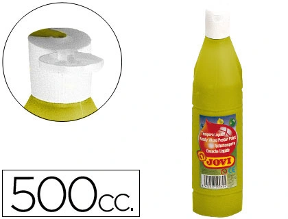 [39124] Tempera liquida jovi escolar 500 ml oro