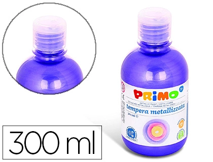 [155743] Tempera liquida primo escolar 300 ml violeta metalizado