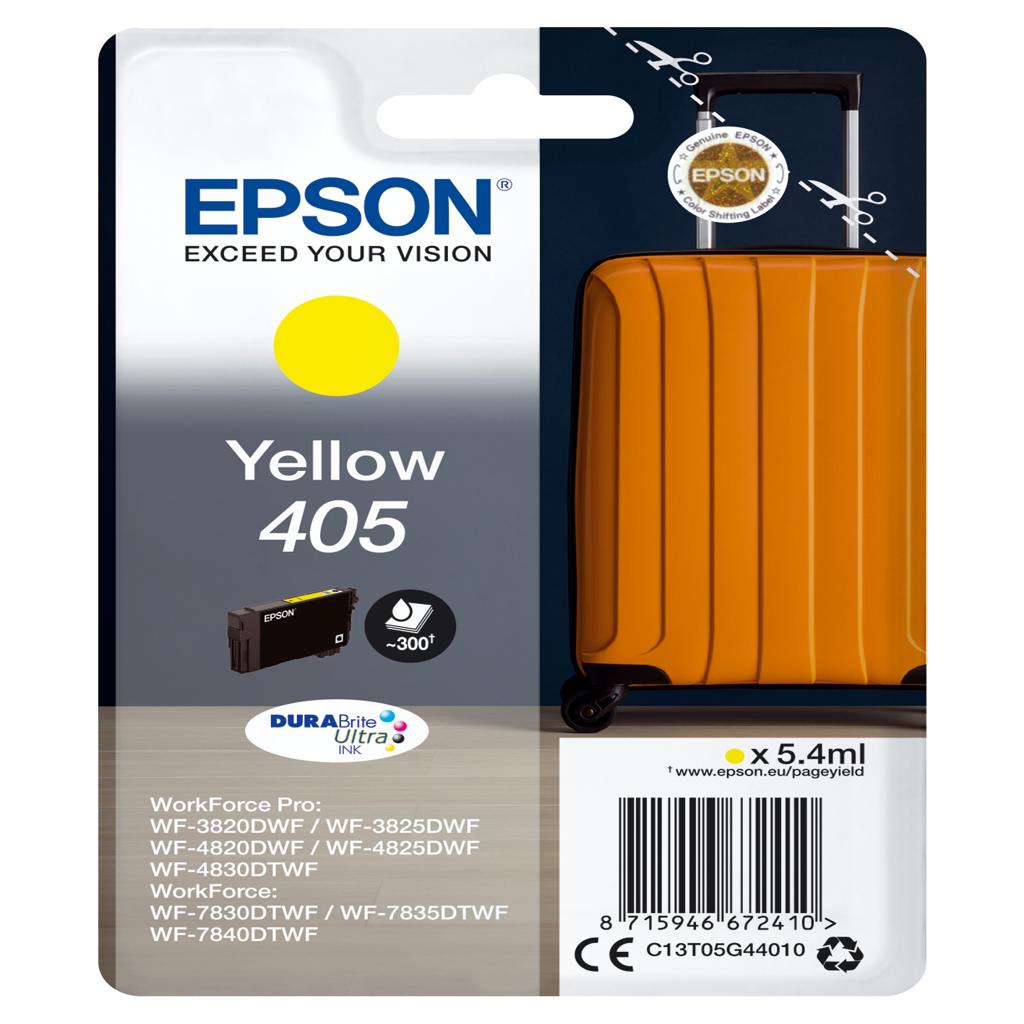 [40633] [C13T05G44010] EPSON Singlepack Yellow 405 DURABrite Ultra Ink