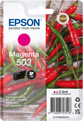 [48700] [C13T09Q34020] EPSON Cartucho Magenta 503