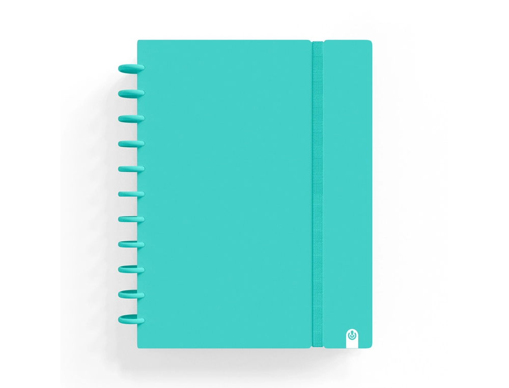 [170593] Cuaderno carchivo ingeniox foam a4 80h cuadricula menta pastel