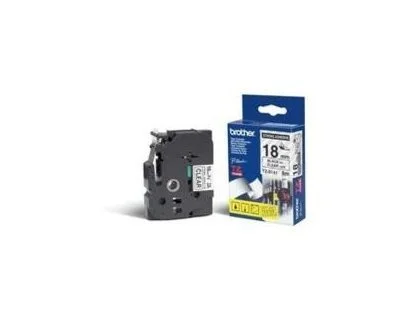 [503682] Cinta para etiquetadores brother cinta rotuladora trans / neg18