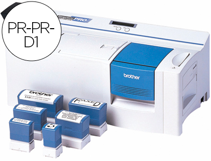 [28556] Fotolitos 150 unidades + cinta termica + 9 limpiadores para maquina de sellos brother