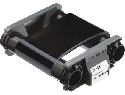 [153894] Cinta para impresora de tarjeta badgy negra para 500 impresiones