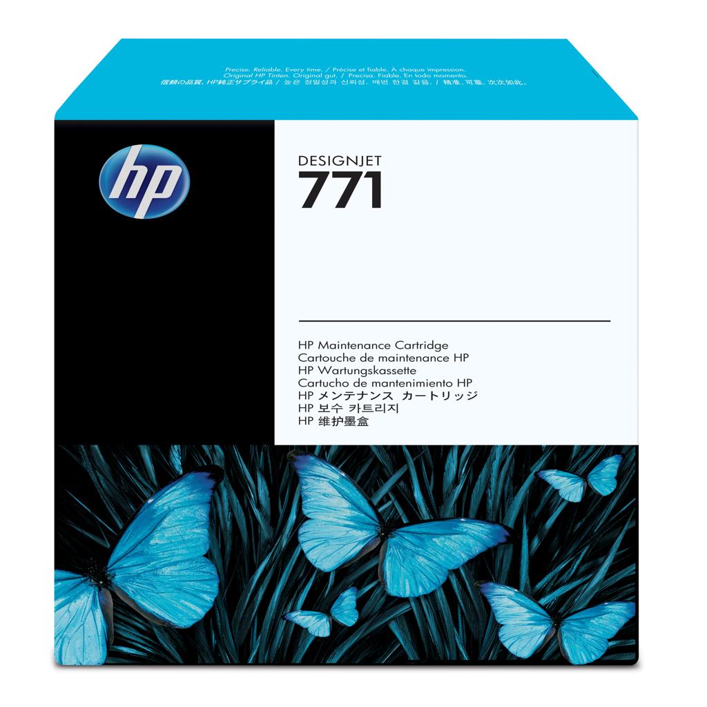 HP Designjet 771 Cartucho de Mantenimiento Color