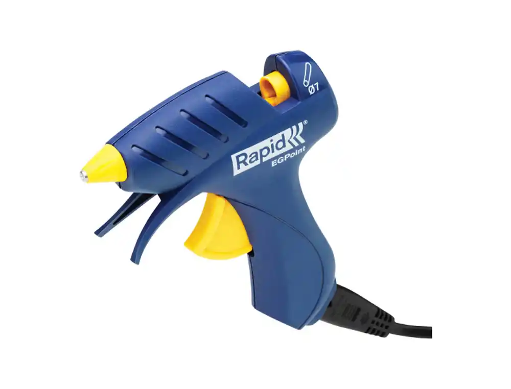 [242904] Pistola de silicona caliente rapid eg point para barra de 7 mm