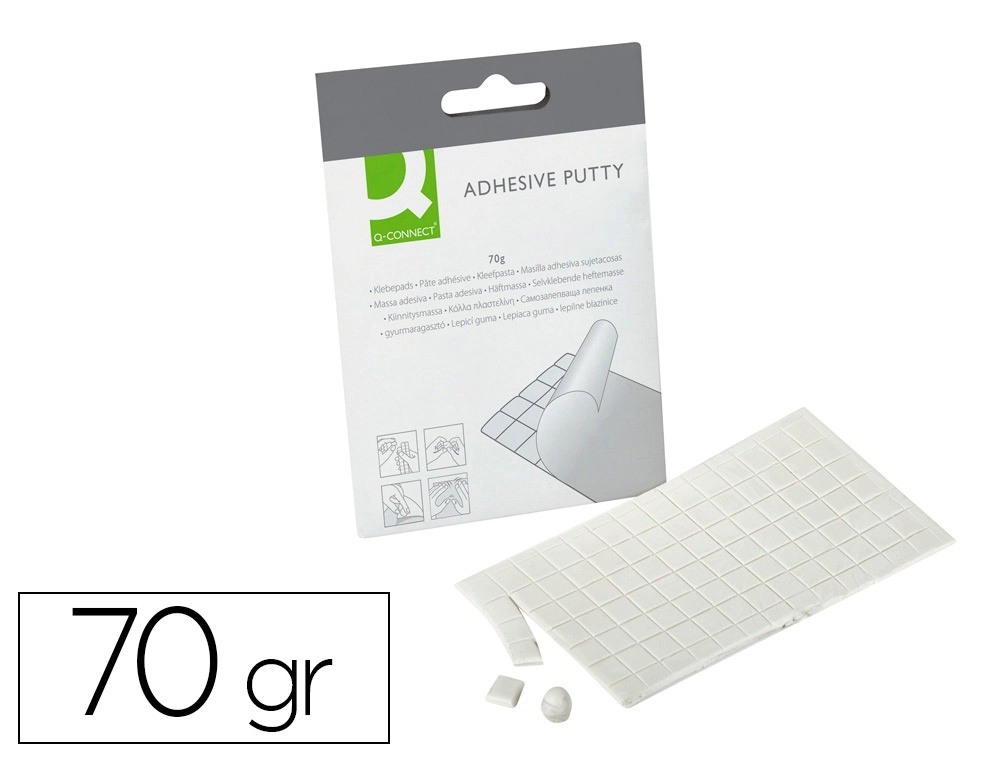 [53161] Sujetacosa masilla q-connect adhesiva