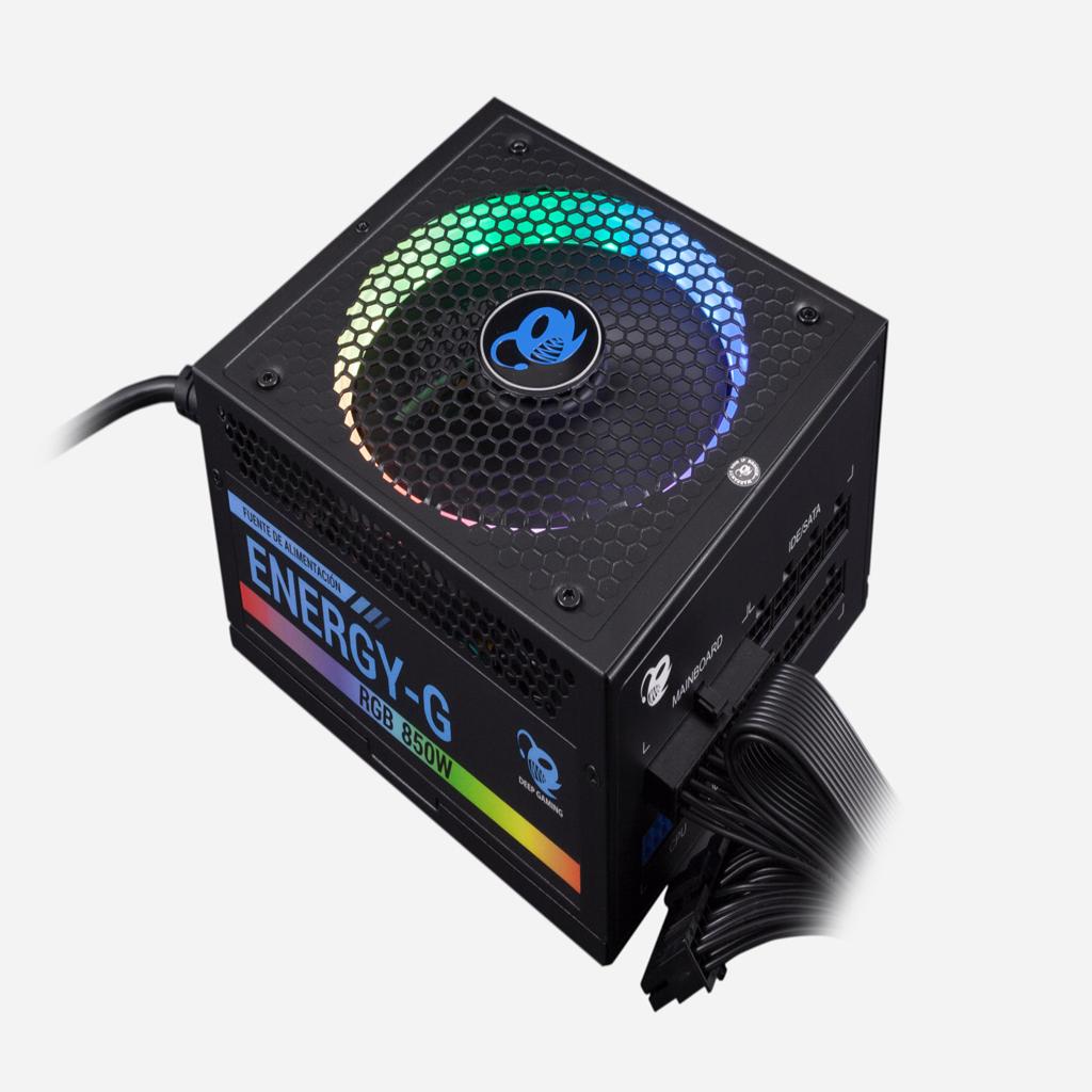 [57670] [DG-PWS850-MRG] DEEP GAMING FUENTE ALIMENTACION ENERGY-G 850W RGB 80+GOLD