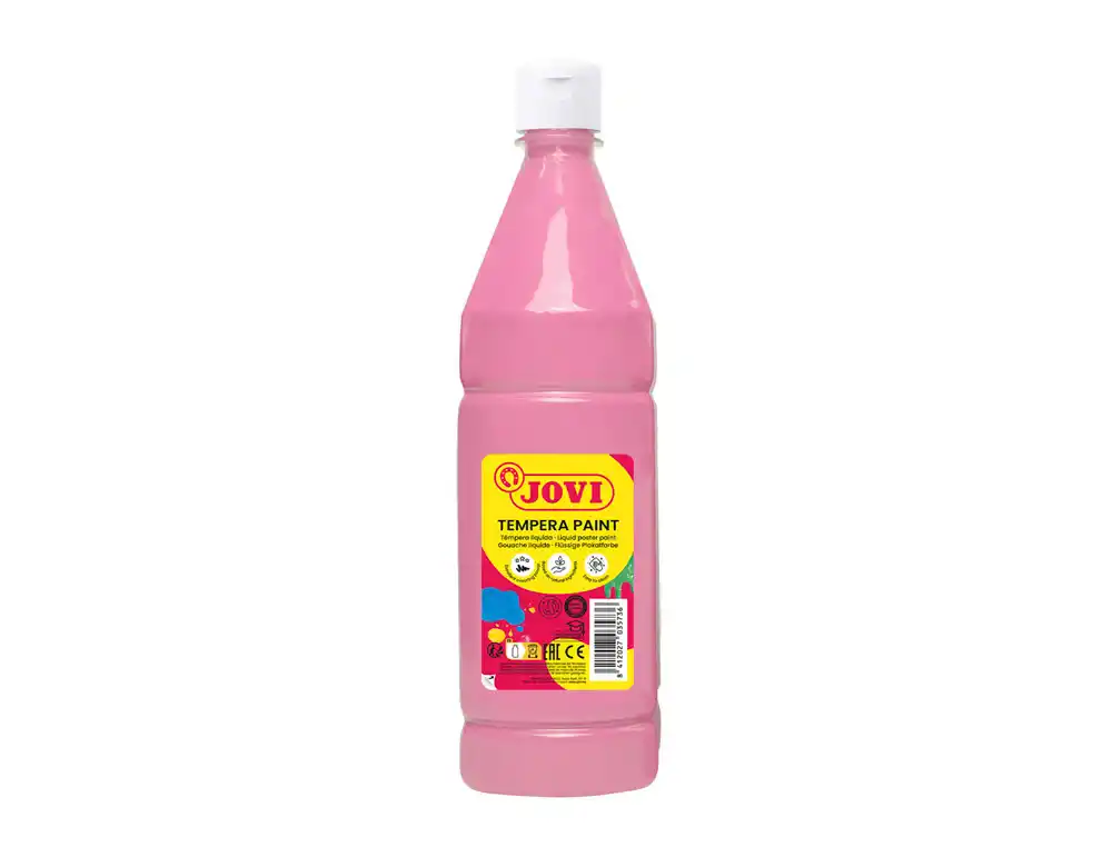 [175306] Tempera liquida jovi rosa botella de 1000 ml