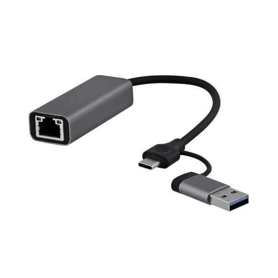 [71259] [TCRJ45C] TNB Adaptador USB-C & USB-A to RJ45 adapter