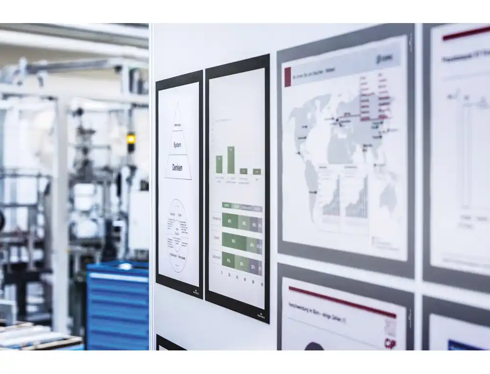 [175469] Marco porta anuncios durable duraframe magnetico din a3 color negro