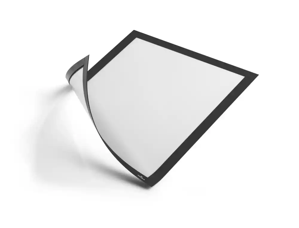 [175466] Marco porta anuncios durable duraframe magnetico din a4 color plata